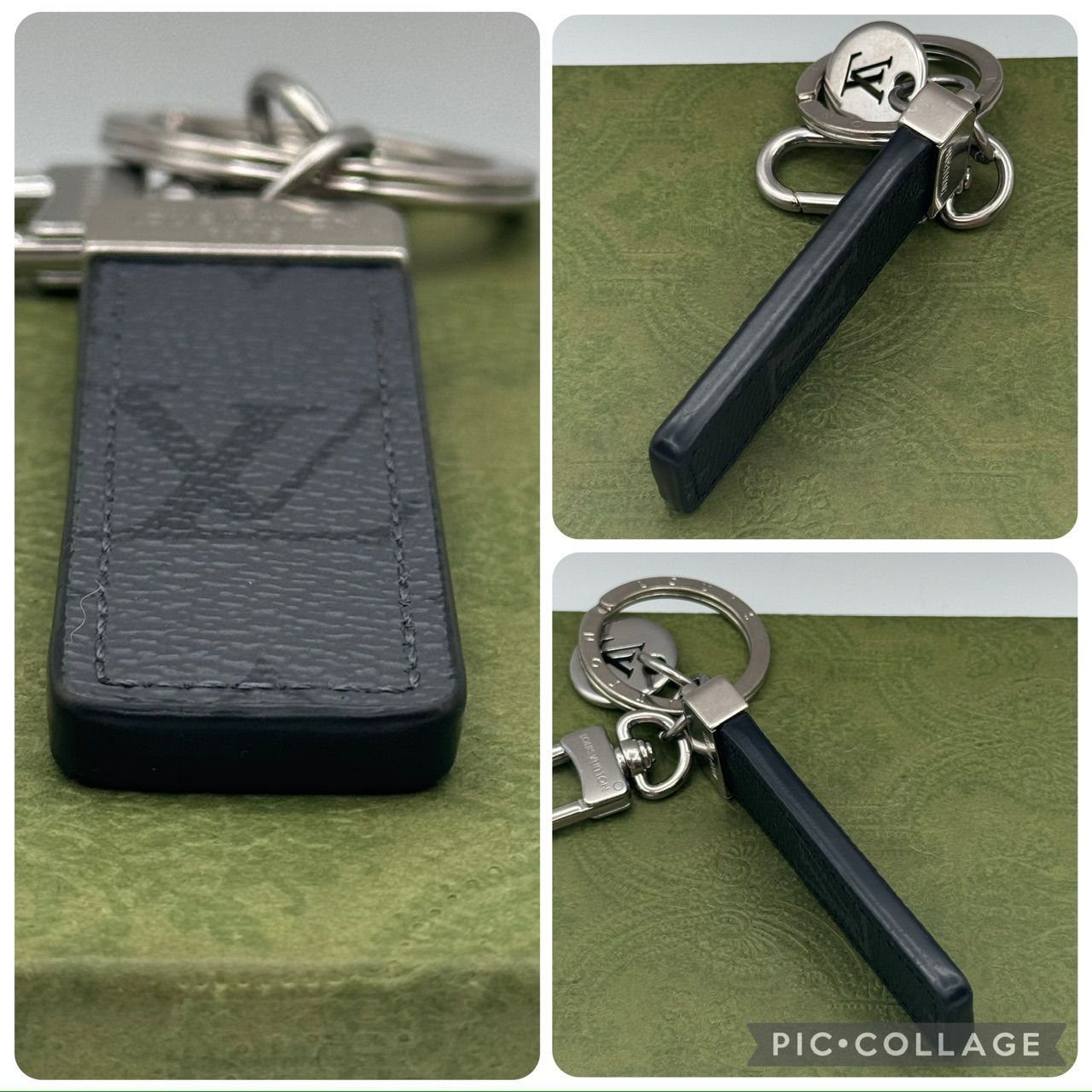 現行 極美品 ルイヴィトン ポルト クレ・ネオ リバース LV キーリング 黒 ⭐︎現行品⭐︎ルイヴィトン ポルト クレ・ネオ リバース LV クラブ