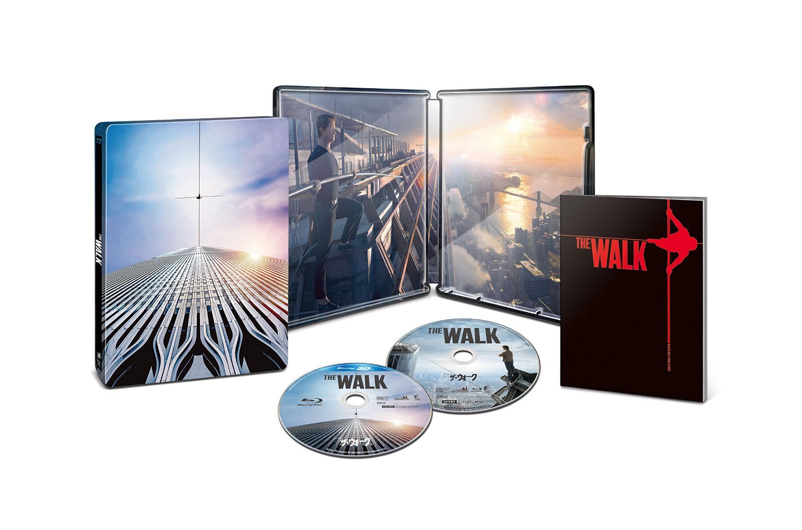 ザ・ウォーク IN 3D スチールブック仕様 (初回生産限定) 2枚組 [Steelbook] [Blu-ray]