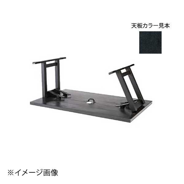 【新品】[木]4人膳(4本脚)1500×900×H600 鳥居型黒乾漆