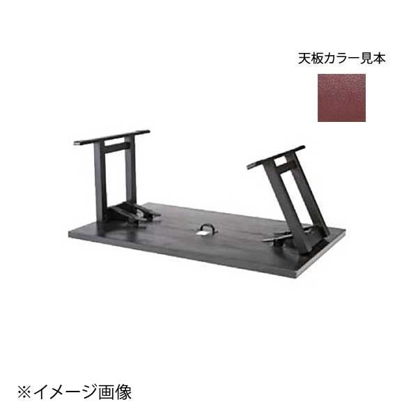 【新品】[木]6人膳(4本脚)1800×900×H600 鳥居型茶乾漆