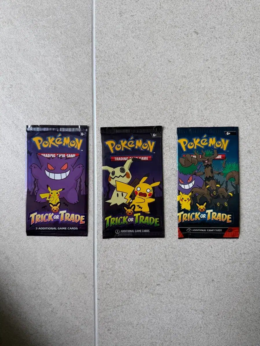 ハロウィーン ポケットモンスター カード デッキ 3パック (トリックオアトレイ)