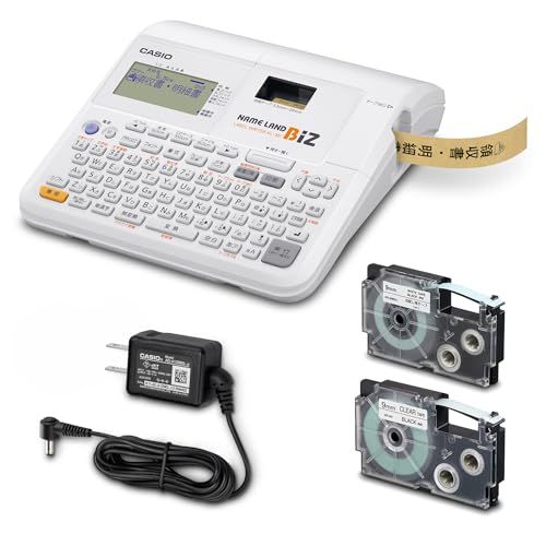 カシオ ラベルライター ネームランドBIZ スタンダードモデル KL-M7 テープ付セット KL-TM7 (3.5mm-24mm幅)t 5e12a33e