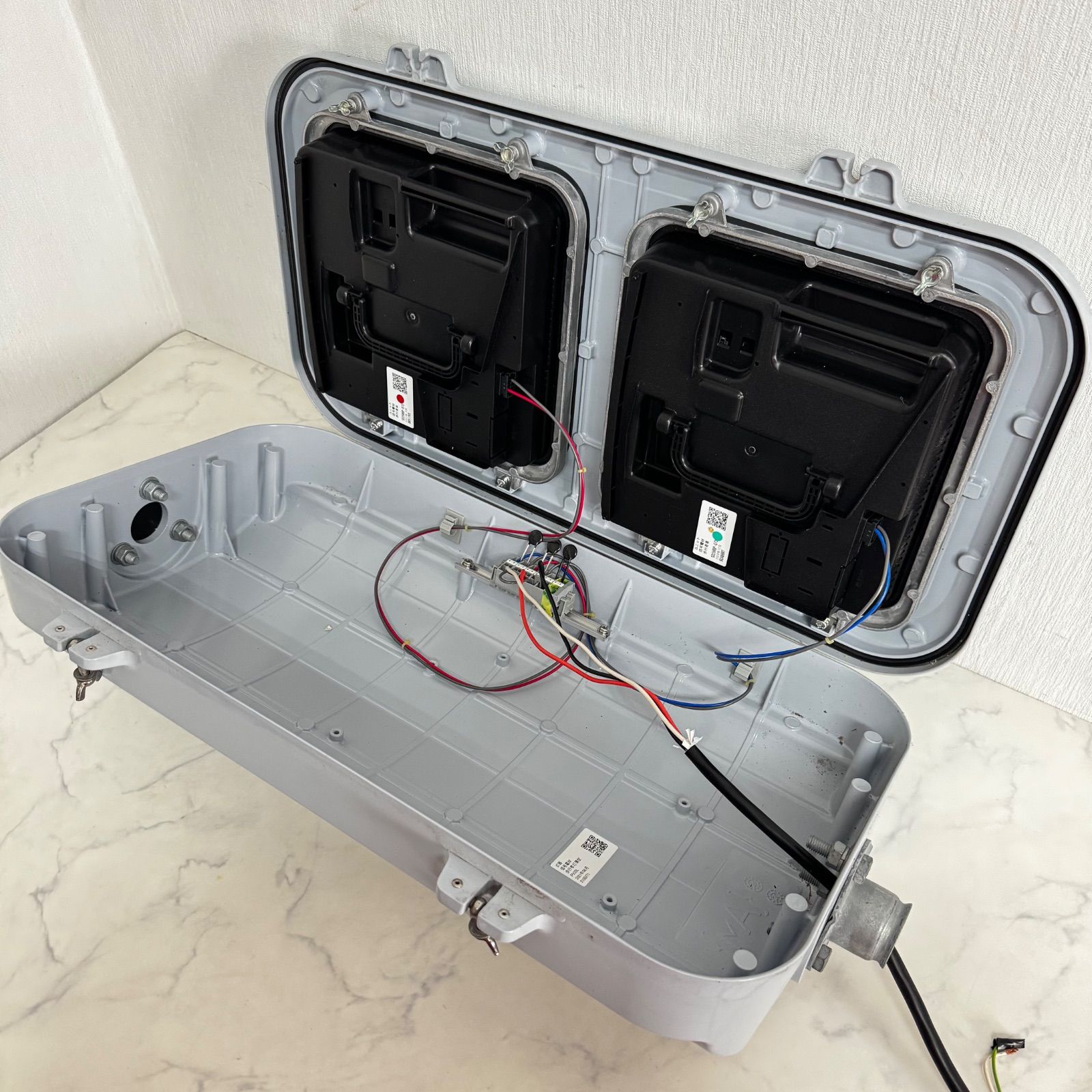 希少 信号機 本物 点灯確認済み 実物 日本信号 交通信号灯器 歩行者用