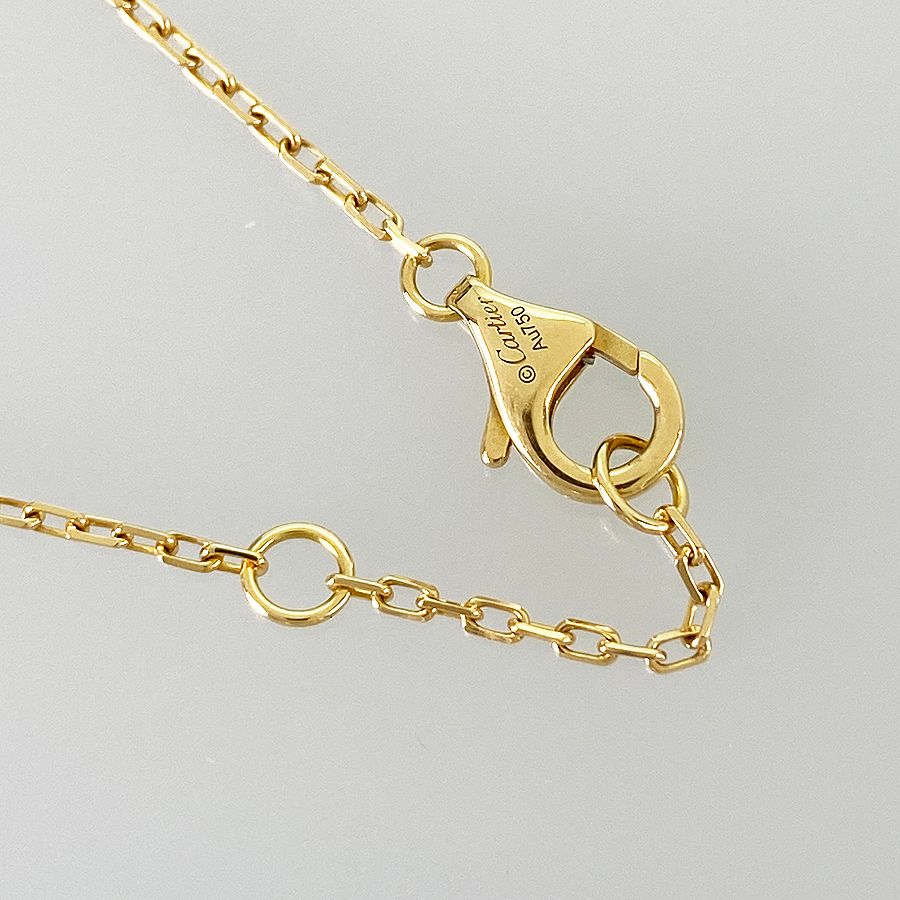 カルティエ Cartier ジュストアンクル K18YG ダイヤモンド ネックレス