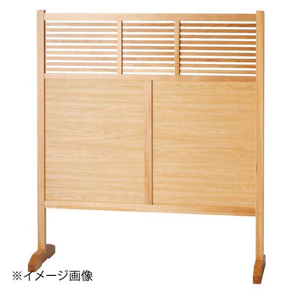 【新品】民芸衝立格子/木目・白