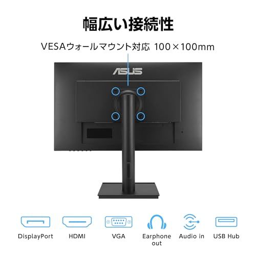 23.8インチ IPSモニタ 縦横回転高さ調整 HDMI/DP 23.8インチ IPSモニタ 縦横回転高さ調整 HDMI/DP 23.8インチ IPSモニタ