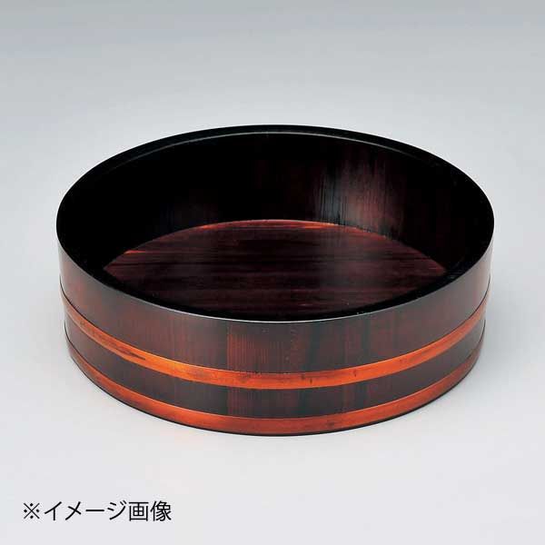【新品】盛込桶茶塗り9寸