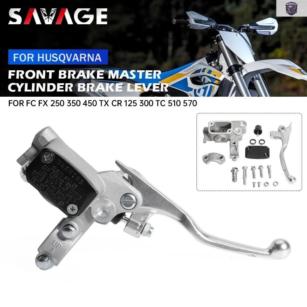 フロントブレーキマスターシリンダーレバー ハスクバーナ FC CR 125 250 300 FX 350 450 TC 510 570 オートバイ用ブレーキポンプハンドル