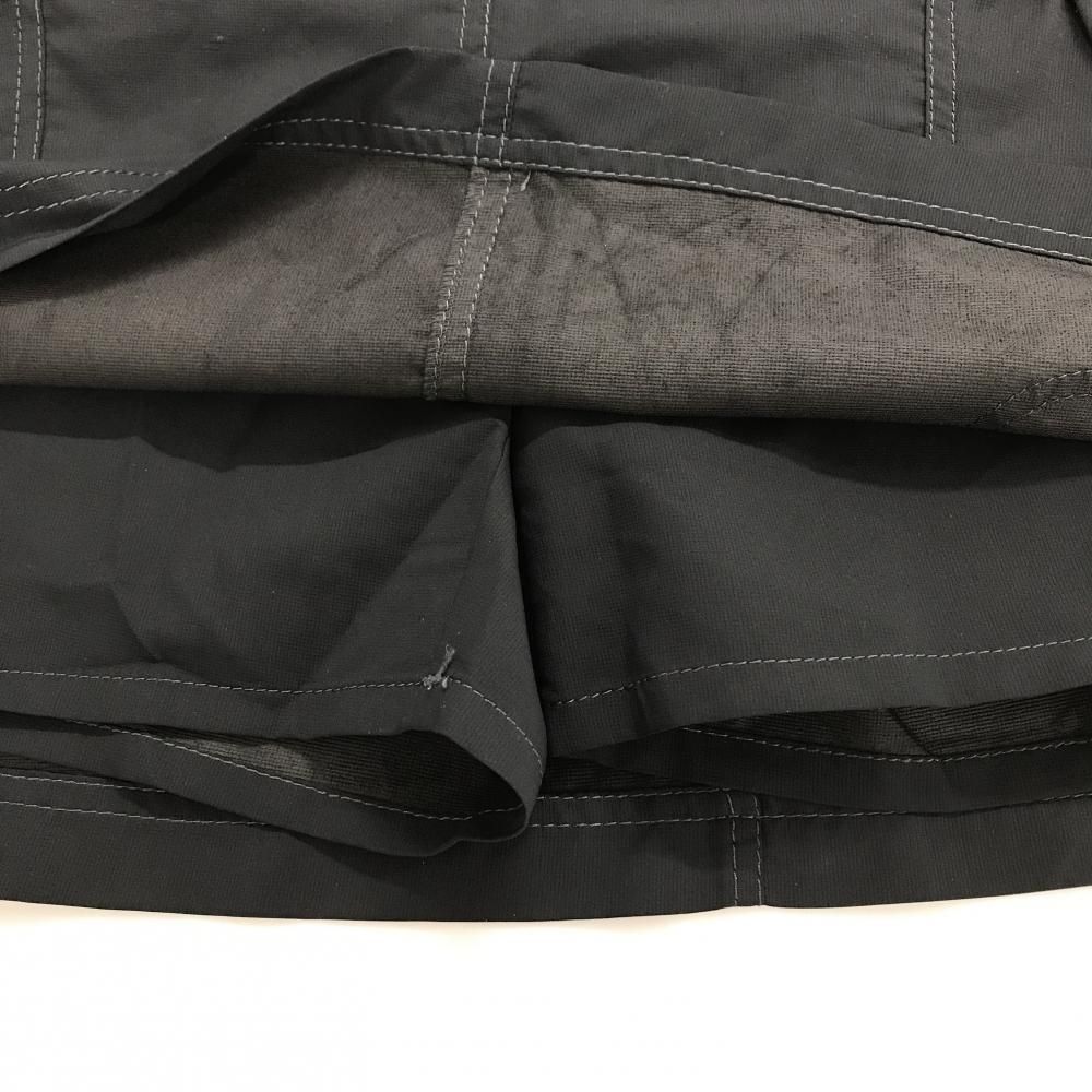 美品】ヒールクリーク スカート 黒 ポケット複数 内側インナーパンツ