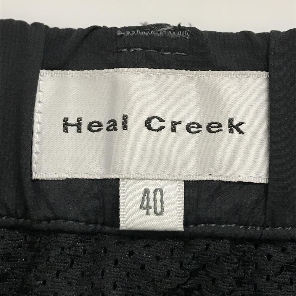 半額新品Heal Creek 黒 ゴルフウェア スカート M 美品】ヒールクリーク スカート 黒 ポケット複数 内側インナーパンツ