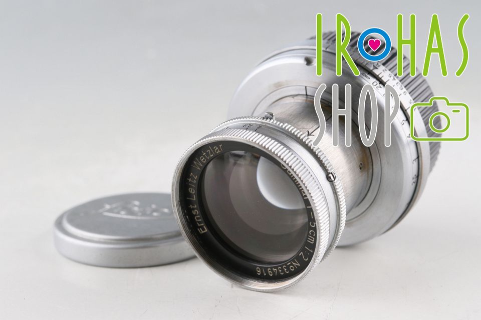 Leica Leitz Summar 50mm F/2 Lens Leica L39 #64165T
