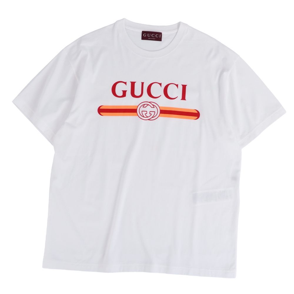 美品 グッチ GUCCI Tシャツ 788093 カットソー ショートスリーブ