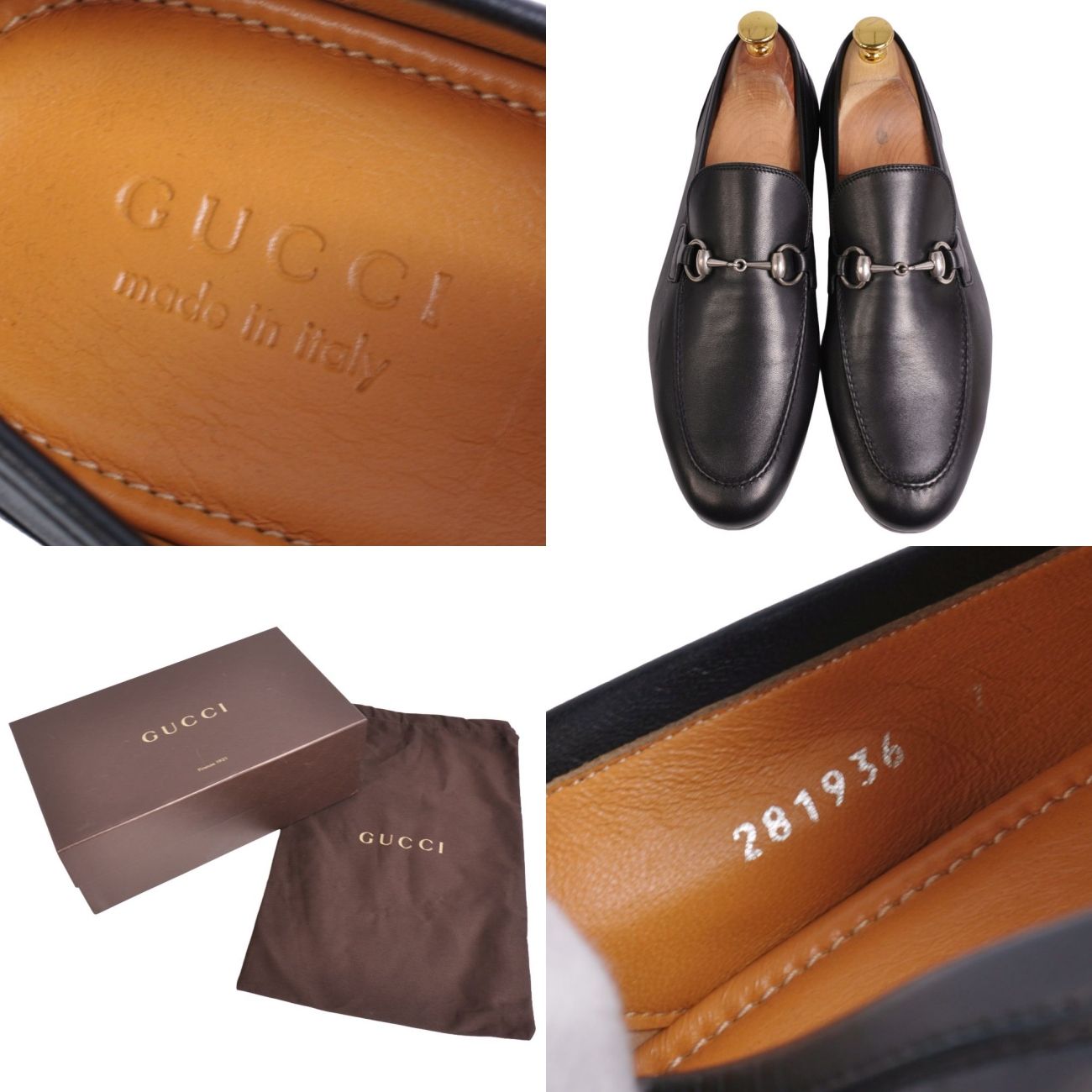 未使用 グッチ GUCCI ローファー ヨルダーン モカシン ホースビット