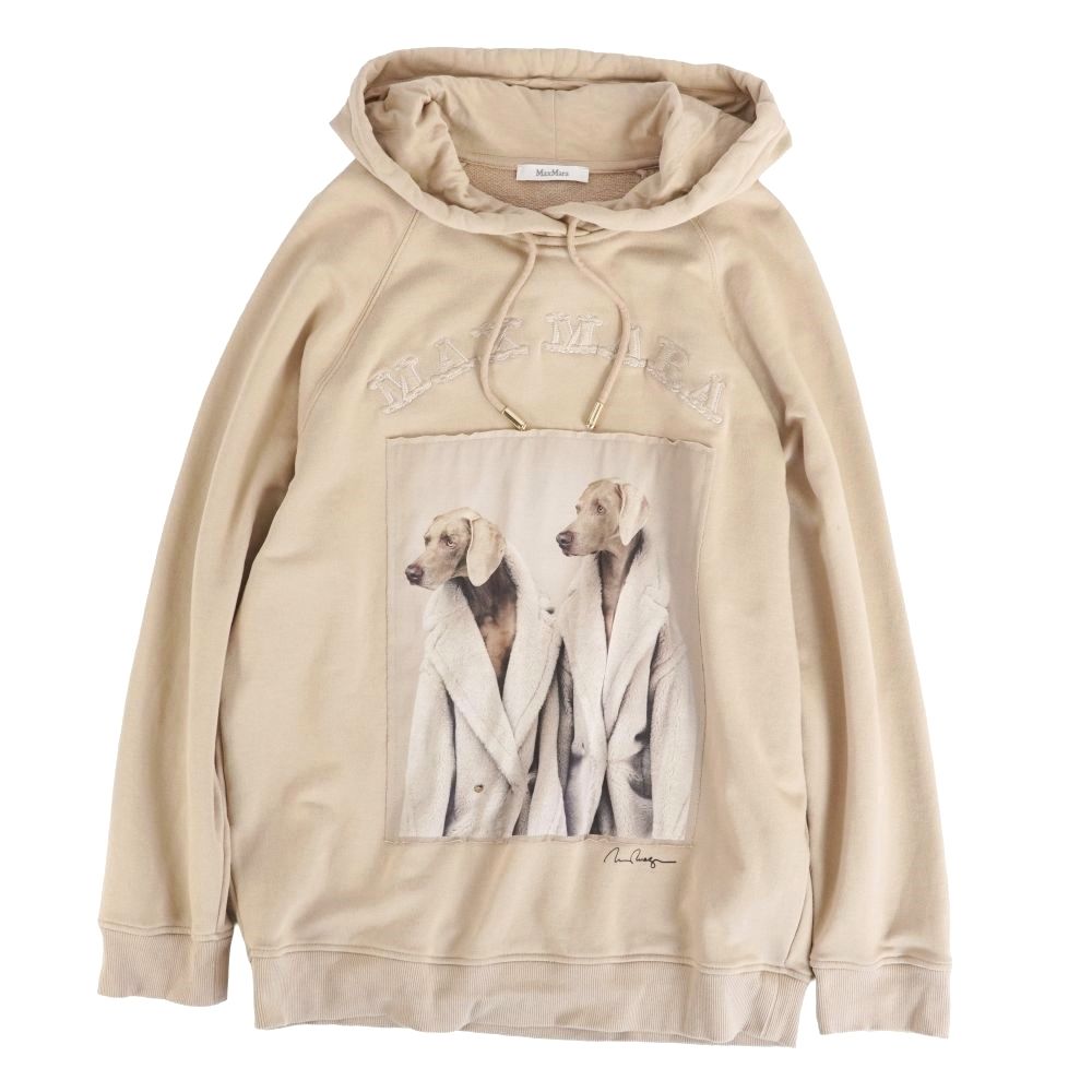 美品 マックスマーラ Max Mara 2023 スウェット パーカー プルオー
