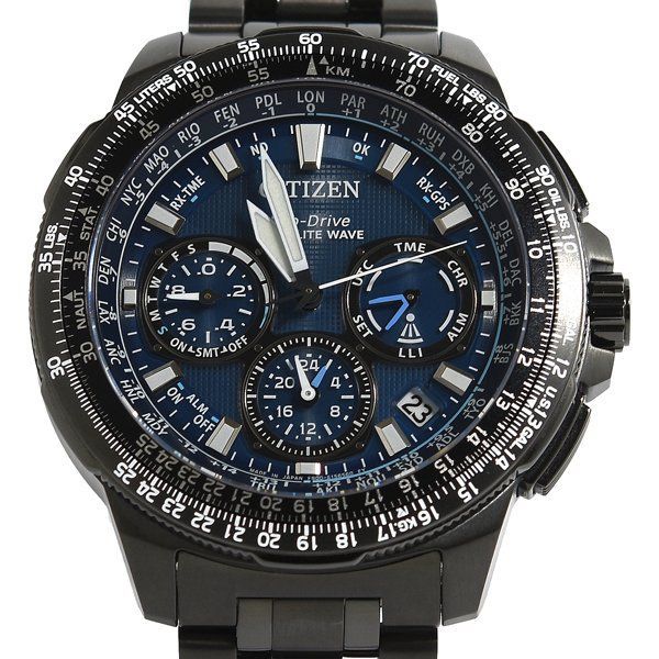 美品 CITIZEN シチズン PROMASTER プロマスター CC9025-51L F900-S104611 SKYシリーズ エコ・ドライブGPS衛星電波時計 メンズ
