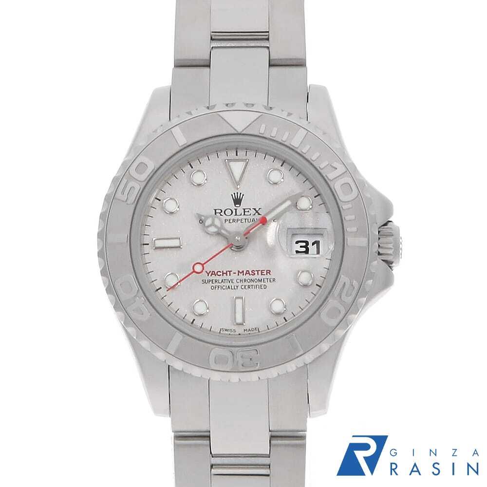 ロレックス ヨットマスター 169622 シルバー P番 中古 レディース