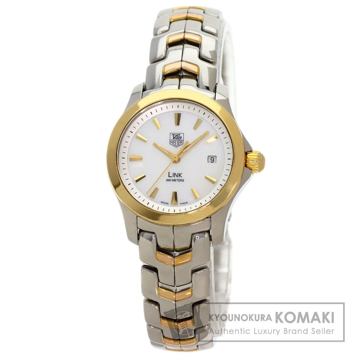 TAG HEUER タグホイヤー WJF1352 リンク 腕時計 SS SSxK18YG K18YG レディース [中古]