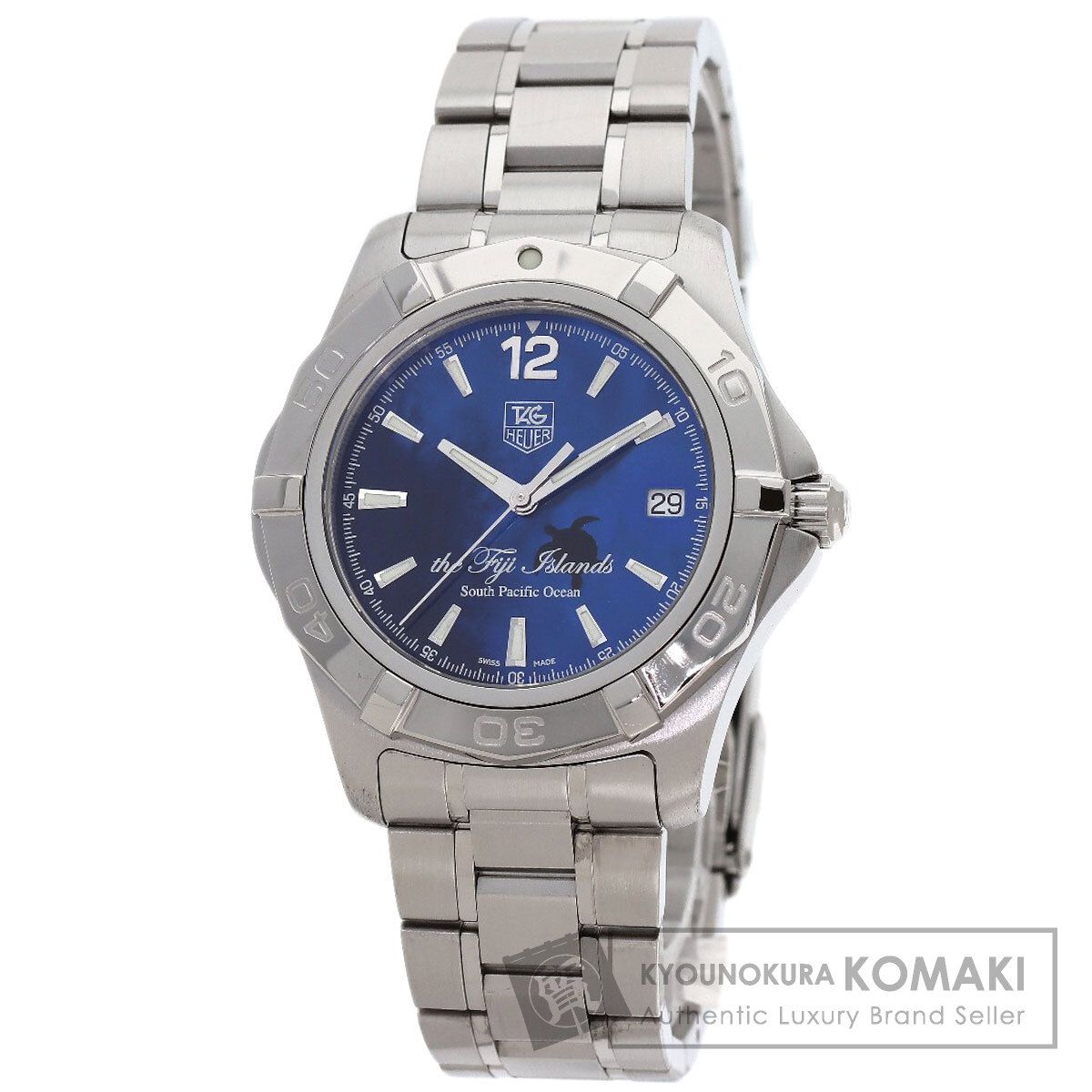 TAG HEUER タグホイヤー WAF211F アクアレーサー フィジー800本限定 腕時計 SS SS メンズ [中古]