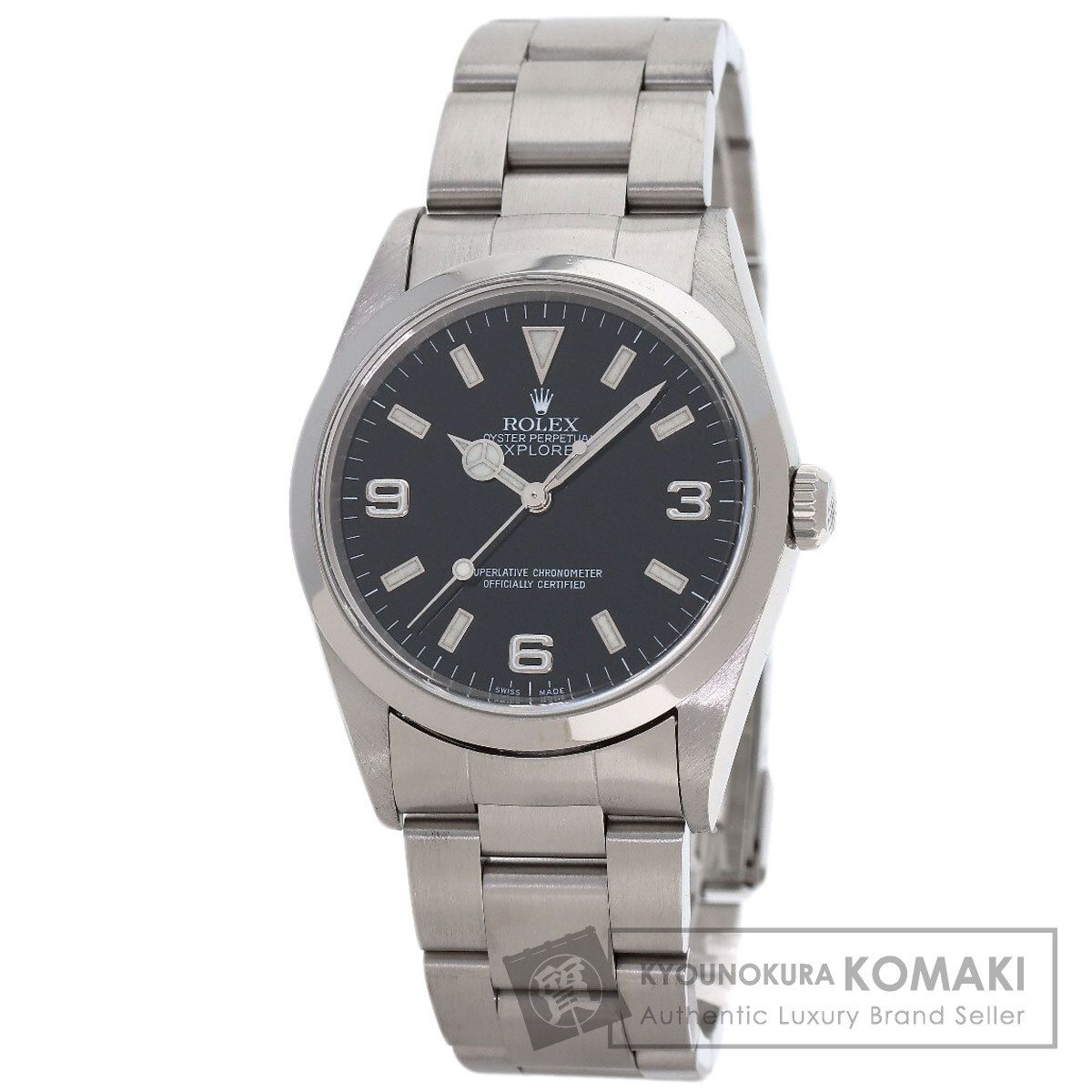 ROLEX ロレックス 14270 エクスプローラー1 最終欠番 腕時計 SS SS メンズ [中古]