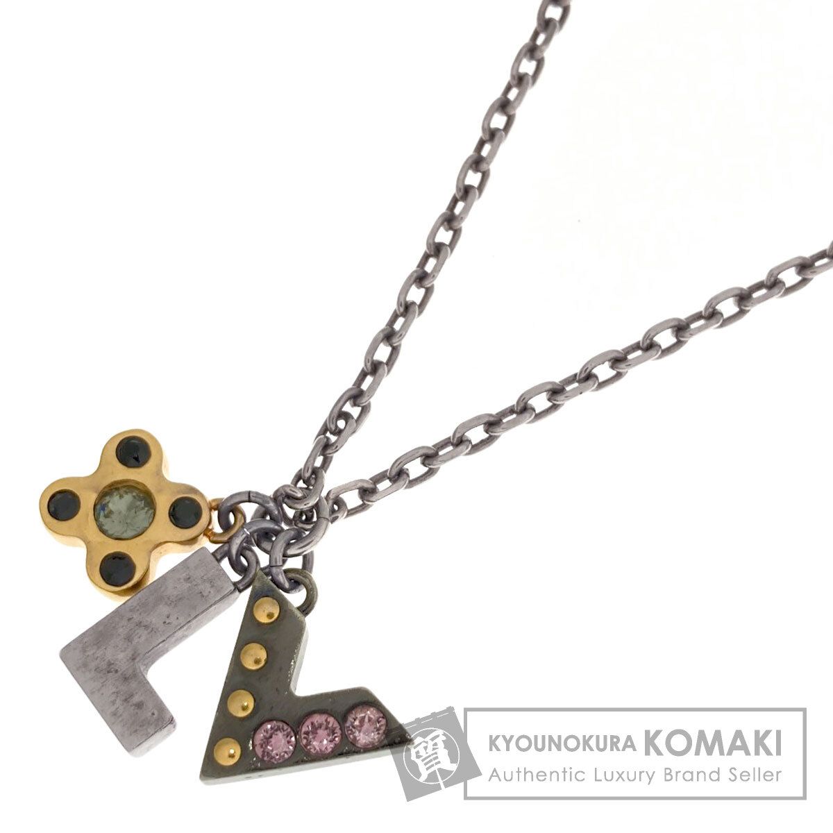 LOUIS VUITTON ルイヴィトン M65252 パンダンティフ ラブレターズ ネックレス 金属製 レディース [中古]
