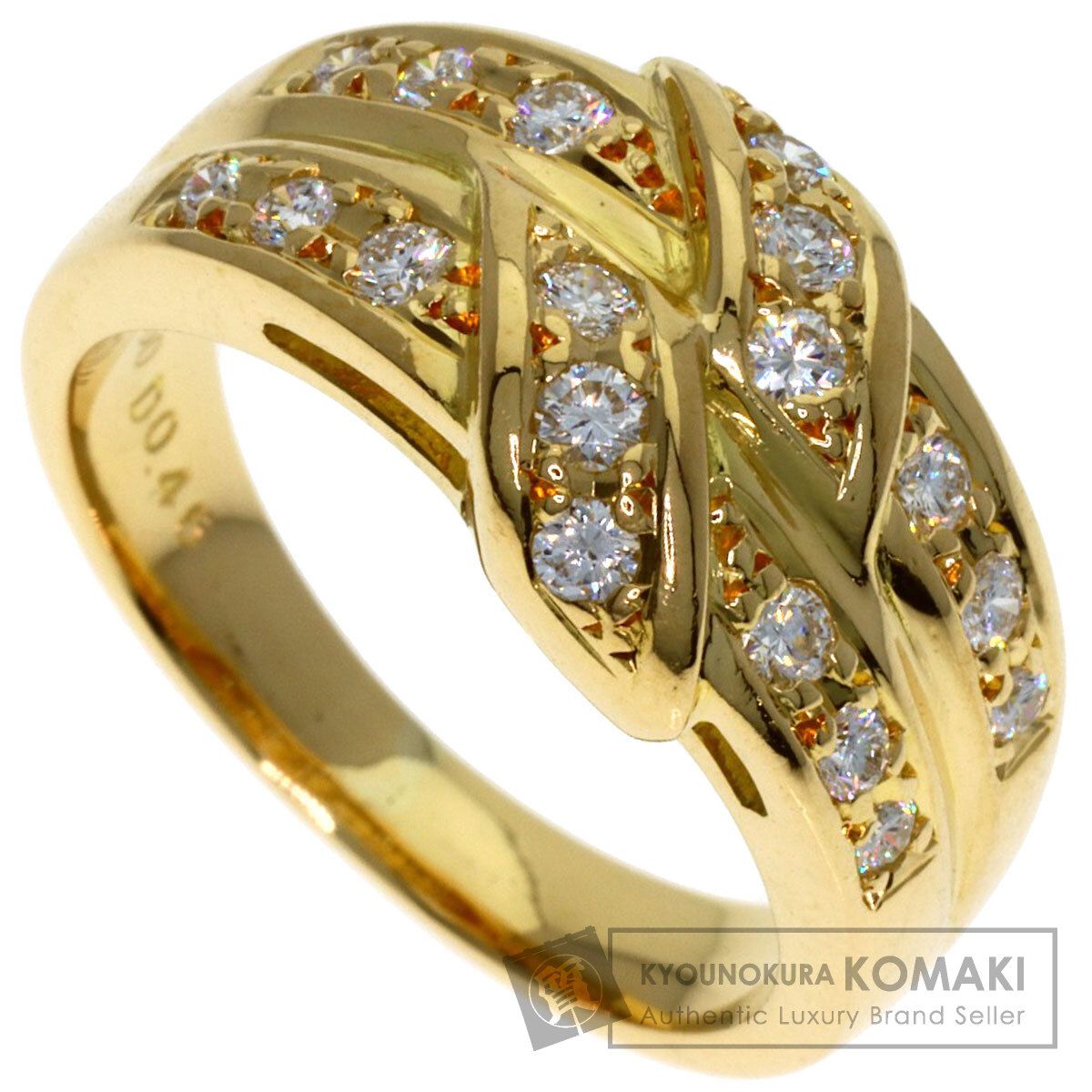POLA ポーラ ダイヤモンド リング・指輪 K18YG レディース [中古]