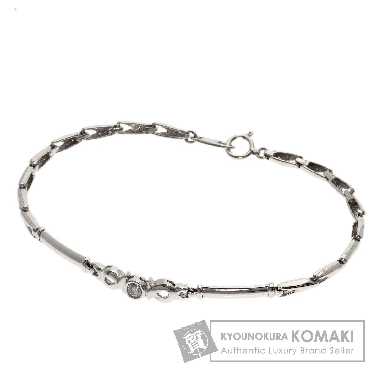 SELECT JEWELRY セレクトジュエリー ダイヤモンド ブレスレット PT850 レディース [中古]