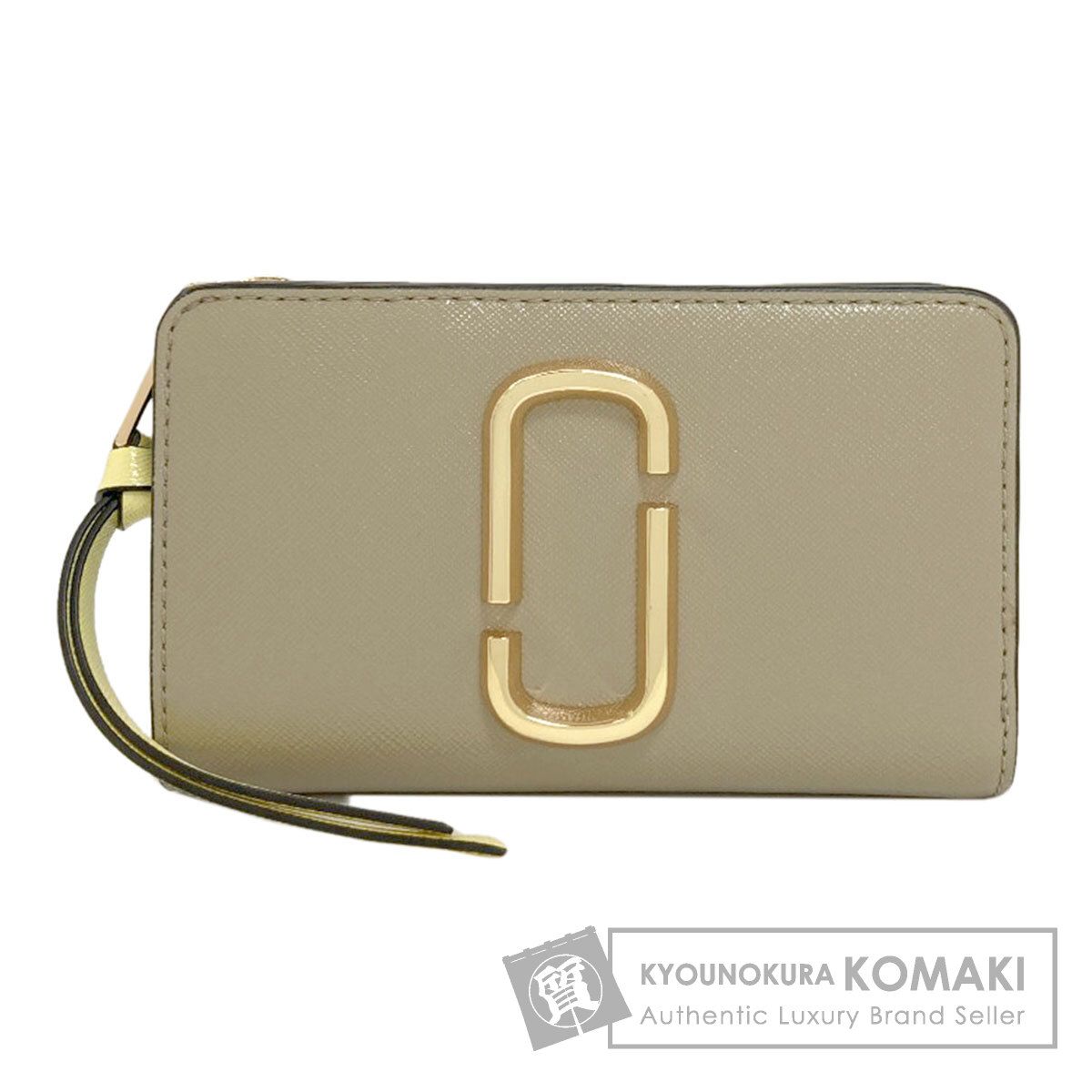MARC JACOBS マーク・ジェイコブス ダブルJ 二つ折り財布（小銭入れあり） PVC レディース [中古]