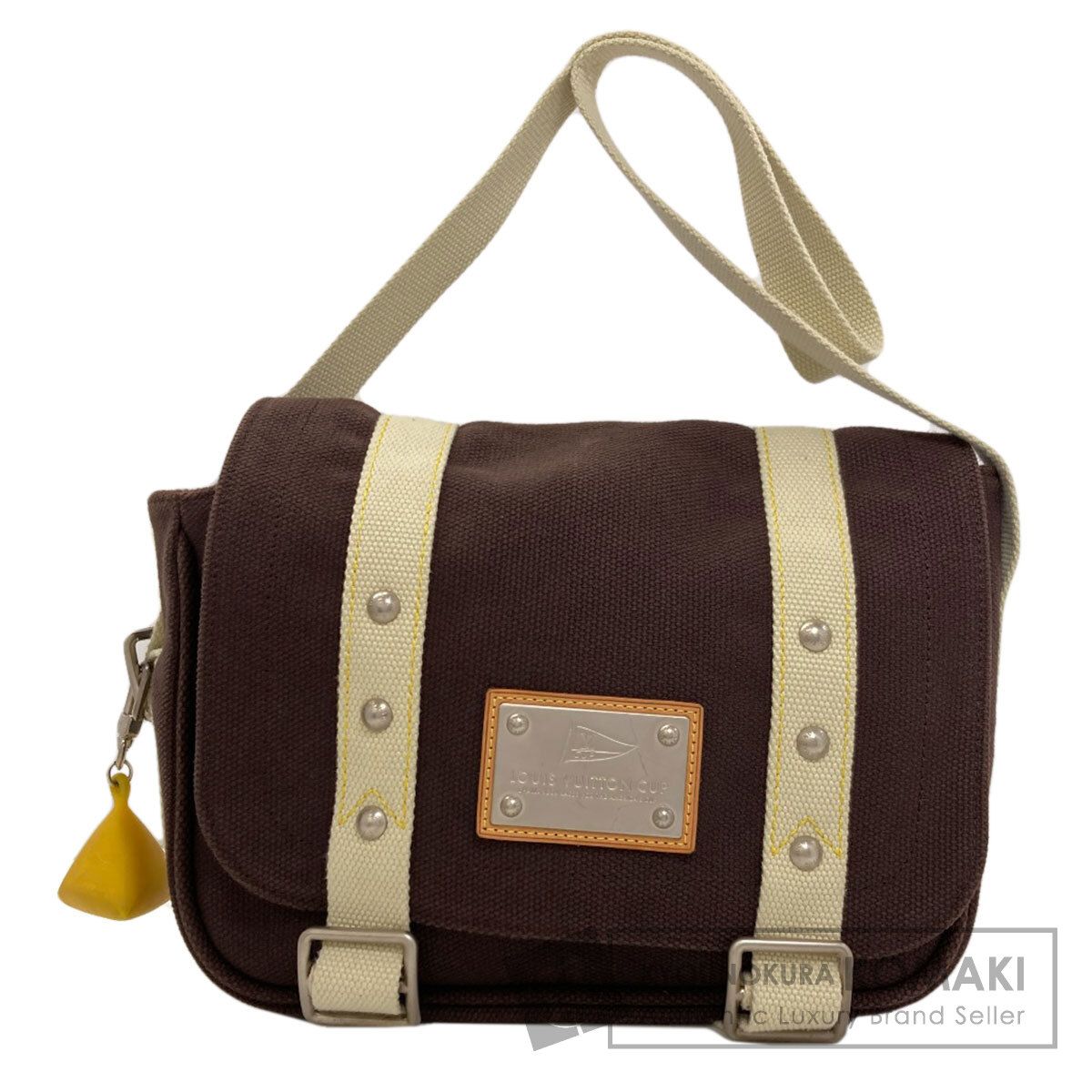 LOUIS VUITTON ルイヴィトン M80661 ブザスPM アンティグア ショルダーバッグ キャンバス レディース [中古]