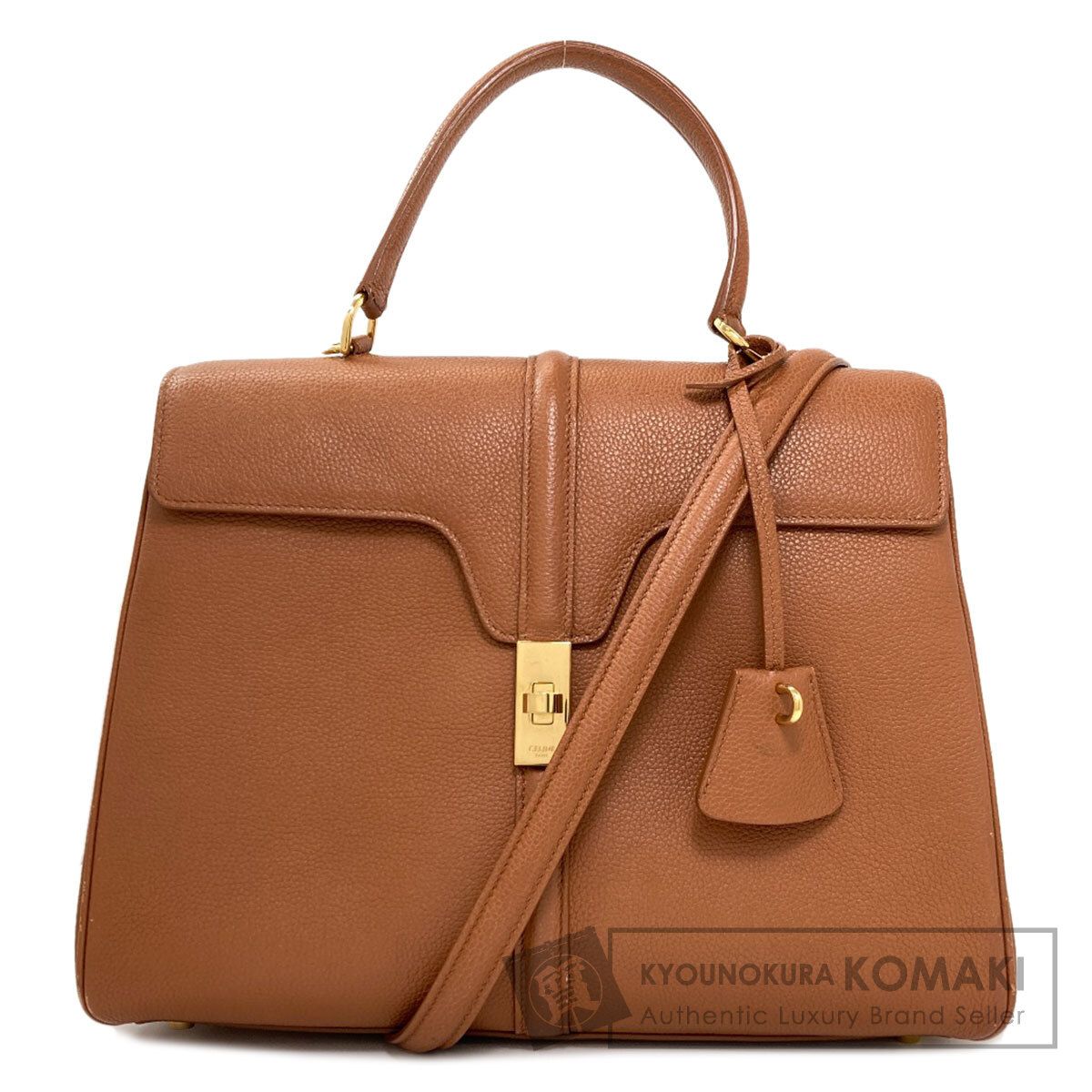 CELINE セリーヌ 16 セーズ ミディアム 2WAY ハンドバッグ カーフ レディース [中古]