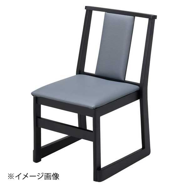 【新品】[木]立山高テーブル椅子 グレー(レザー) SH43