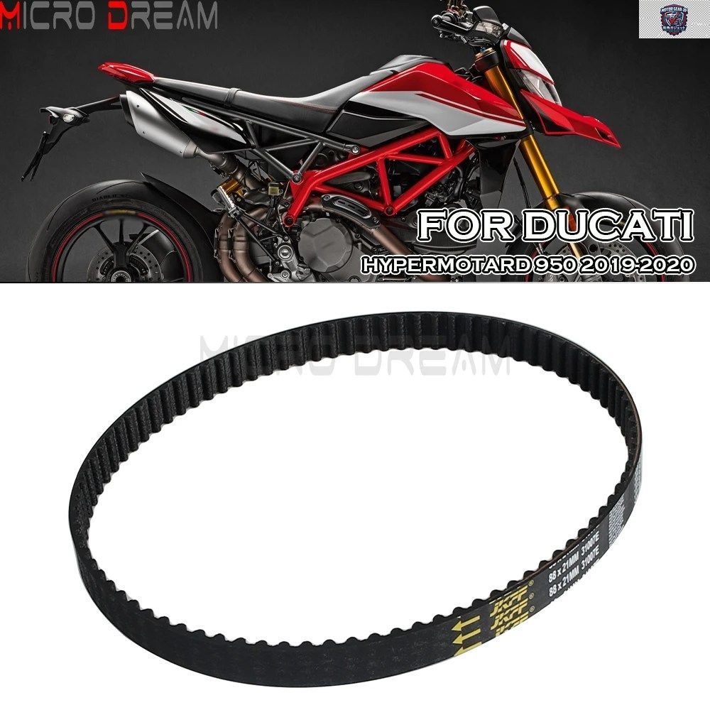 オートバイ用 21mm カムシャフトタイミングベルト ゴム製 エンジン駆動トランスミッションベルト DUCATI HYPERMOTARD 950 HYPERMOTARD 950