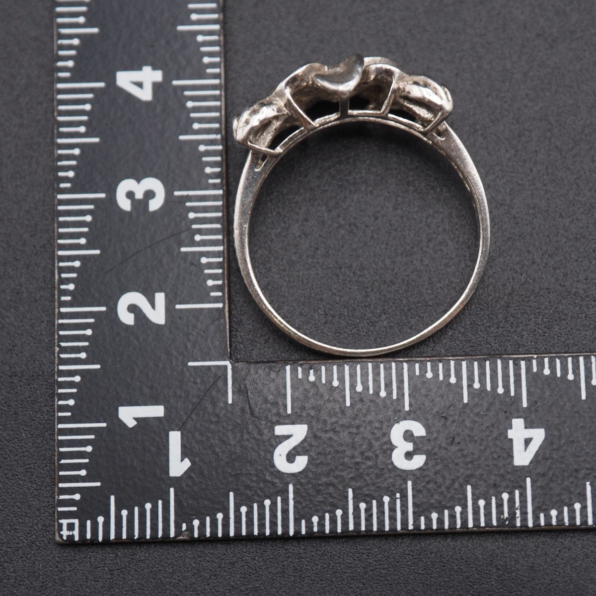A294 ハワイアンジュエリー K 925刻印 リング ダイヤモンド風 