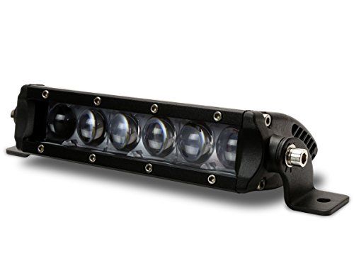 LED ライトバー 7インチ(185mm) 30W 狭角15度ハイパー スポット ドライビング ビームパターン オフロード 4WD 12V/24Vts