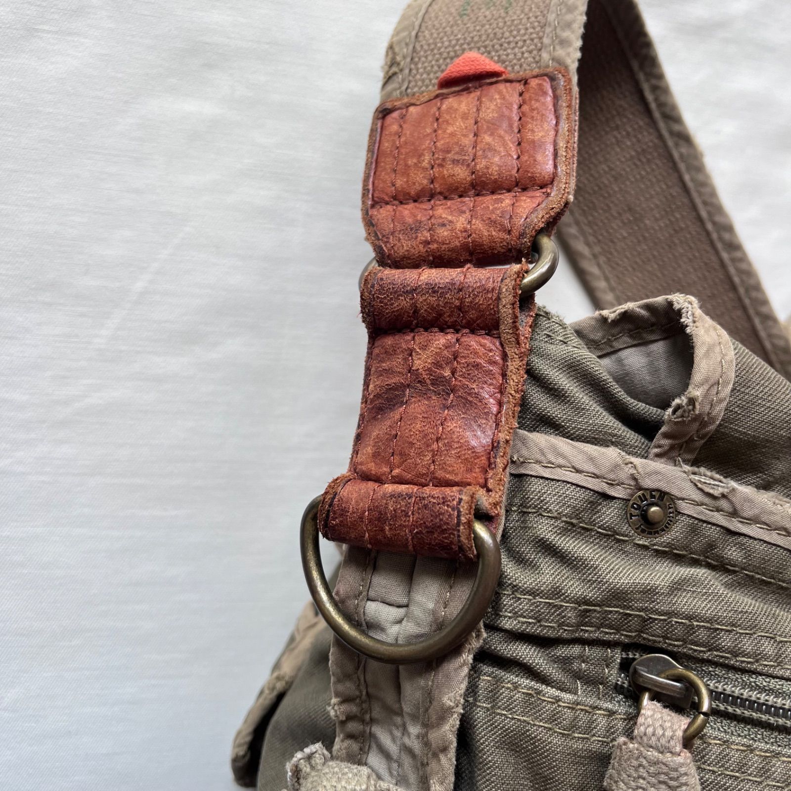 tough jeansmith タフジーンスミス ショルダーバッグ ヴィンテージ加工