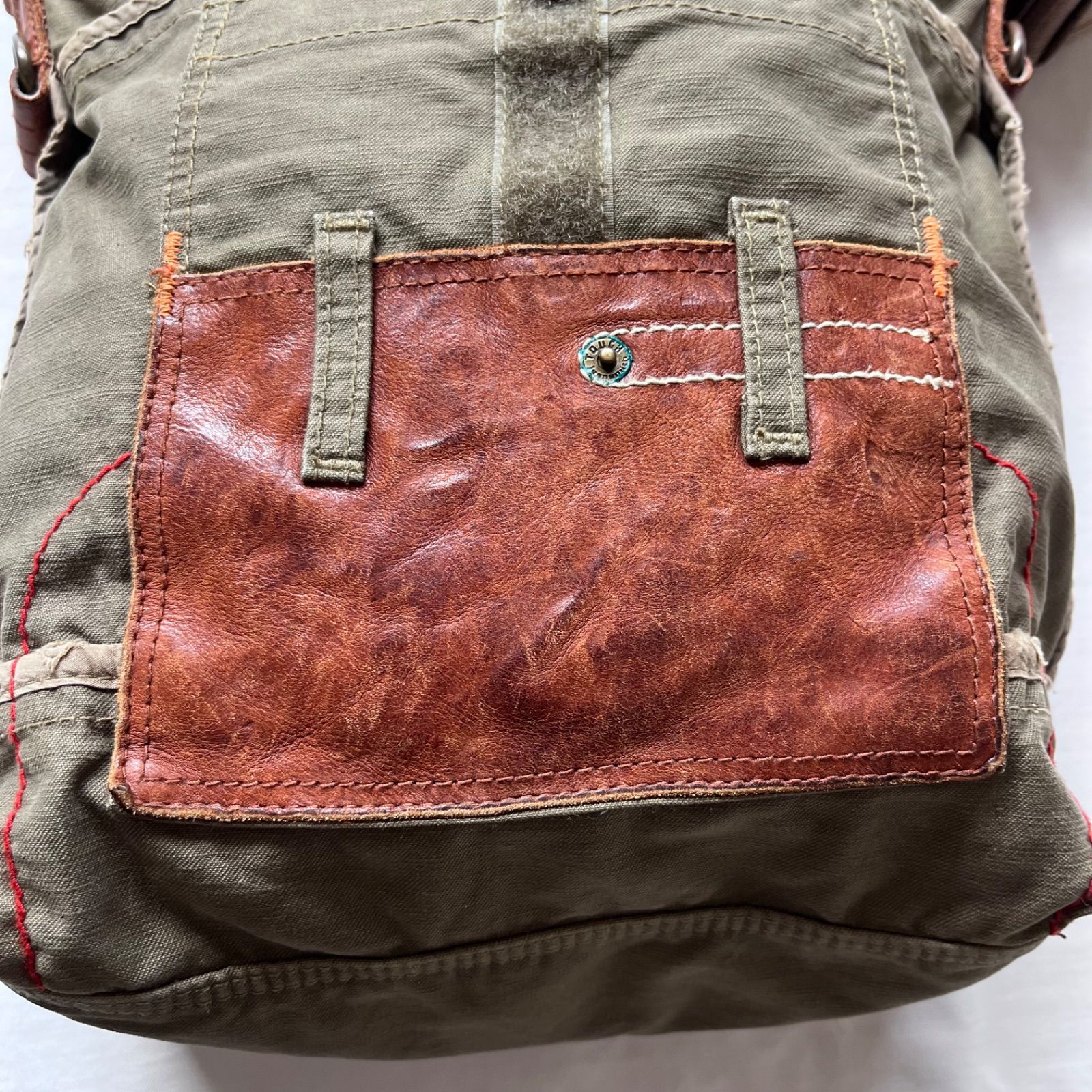 tough jeansmith タフジーンスミス ショルダーバッグ ヴィンテージ加工