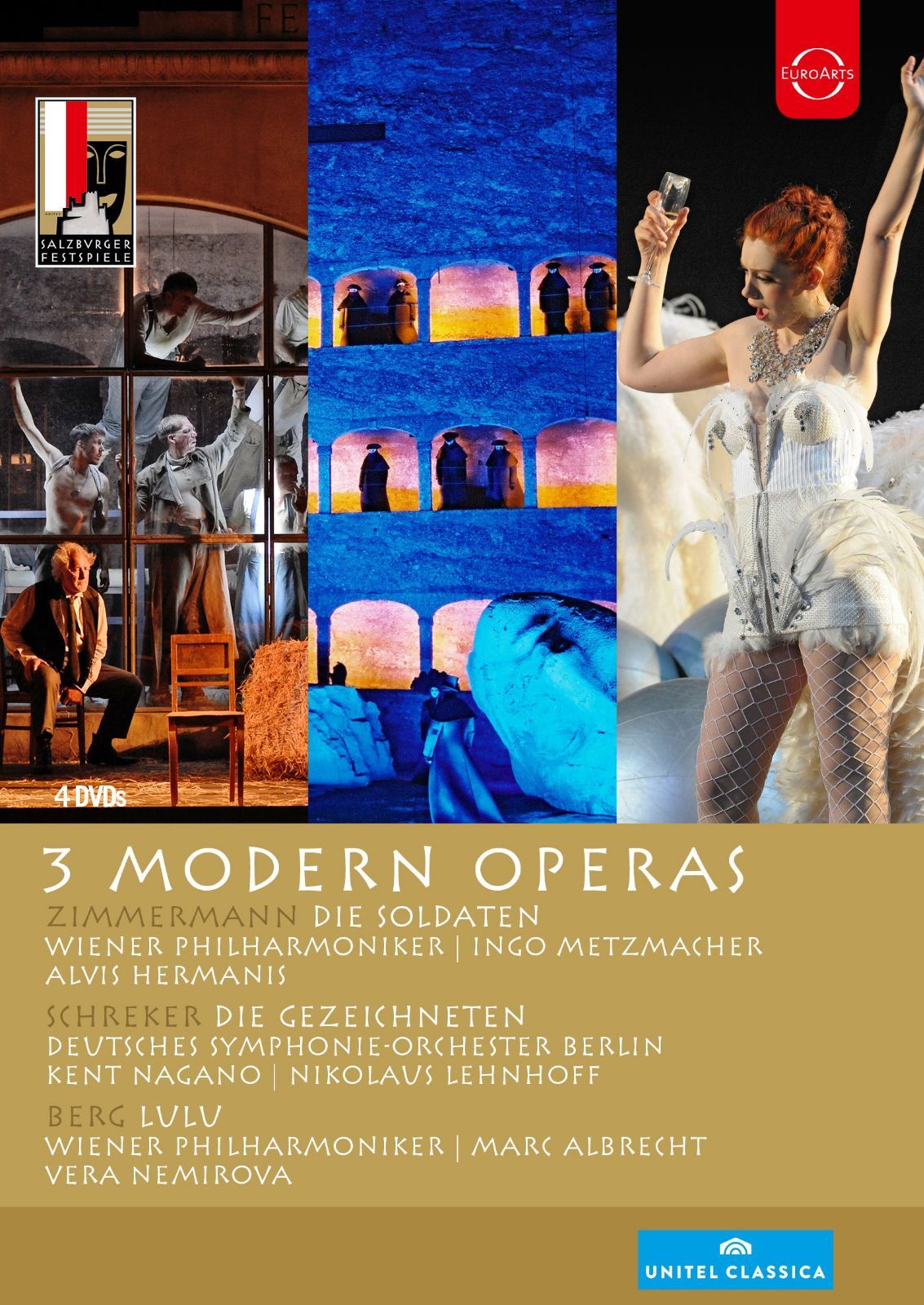 Salzburg Festival 3 Modern Operas [DVD]