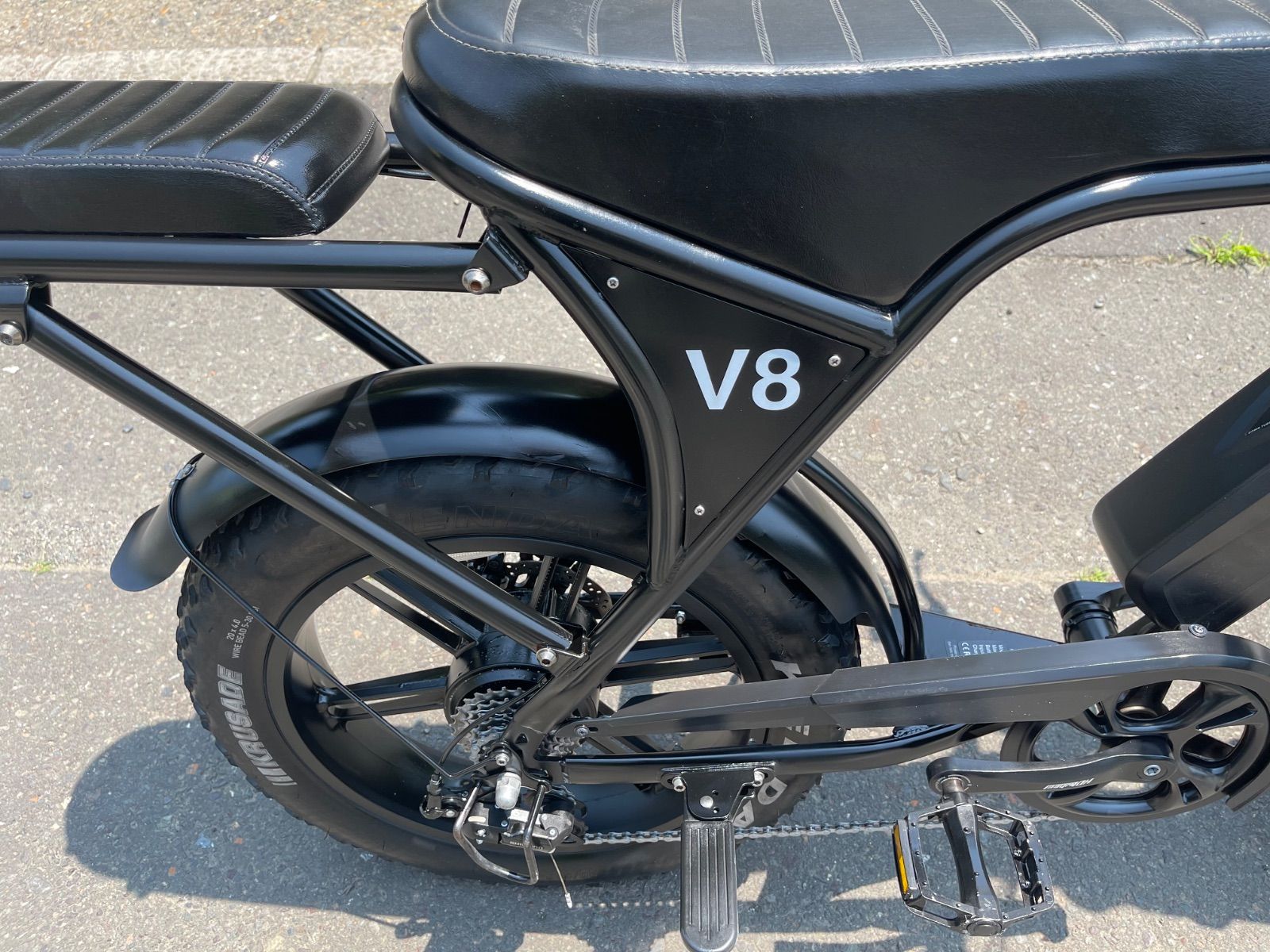 0408【動作確認済】送料無料 V8 ディスク式 MTB スマートキー起動 電動