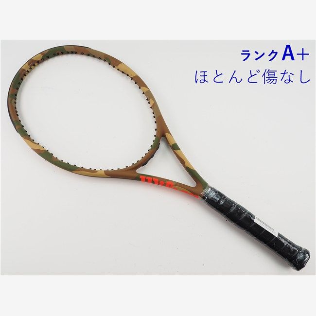 中古 テニスラケット ウィルソン バーン 95 カウンターベール カモフラージュ 2018年モデル (G2) WILSON BURN 95 CV CAMO 201 (c26060172c)