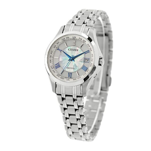 【新品】シチズン CITIZEN EXCEED 腕時計 レディース EC1120-59W ダイレクトフライト ペア 限定