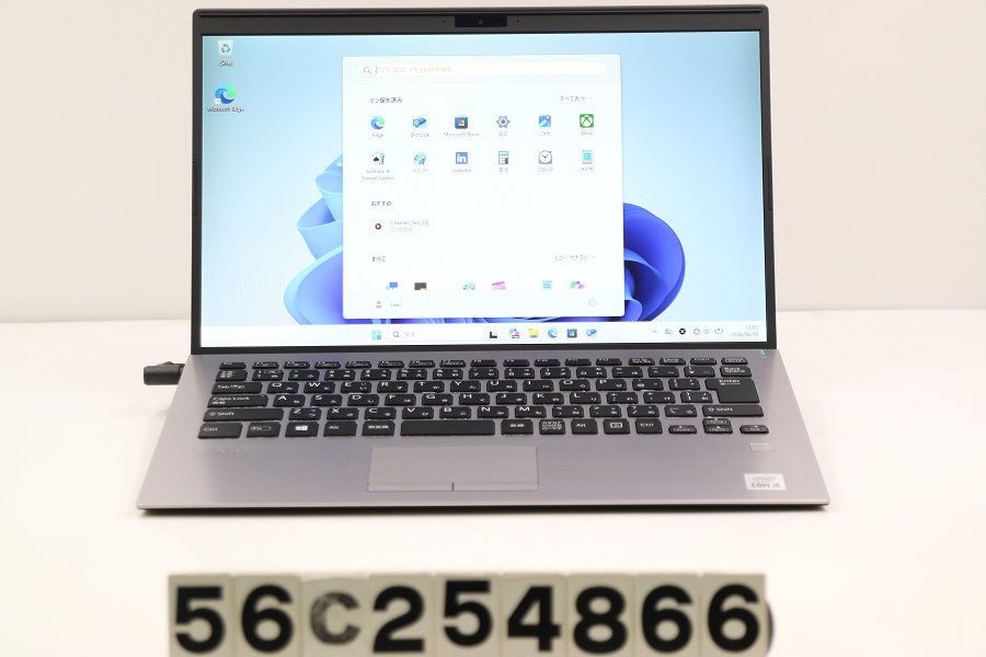 VAIO VJPK12C11N Core i5 10210U 1.6GHz/8GB/256GB(SSD)/14W/FHD(1920x1080)/Win11 【56C254866】