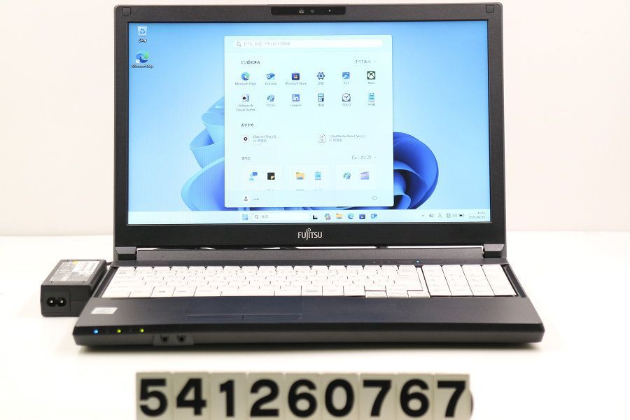富士通 LIFEBOOK A5510/EX Core i5 10210U 1.6GHz/8GB/256GB(SSD)/Multi/15.6W/FWXGA(1366x768)/Win11 【541260767】