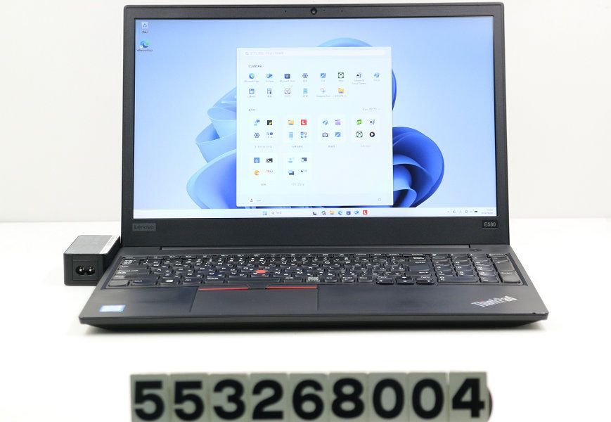 Lenovo ThinkPad E580 Core i5 8250U 1.6GHz/8GB/256GB(SSD)/15.6W/FHD(1920x1080)/Win11 【553268004】