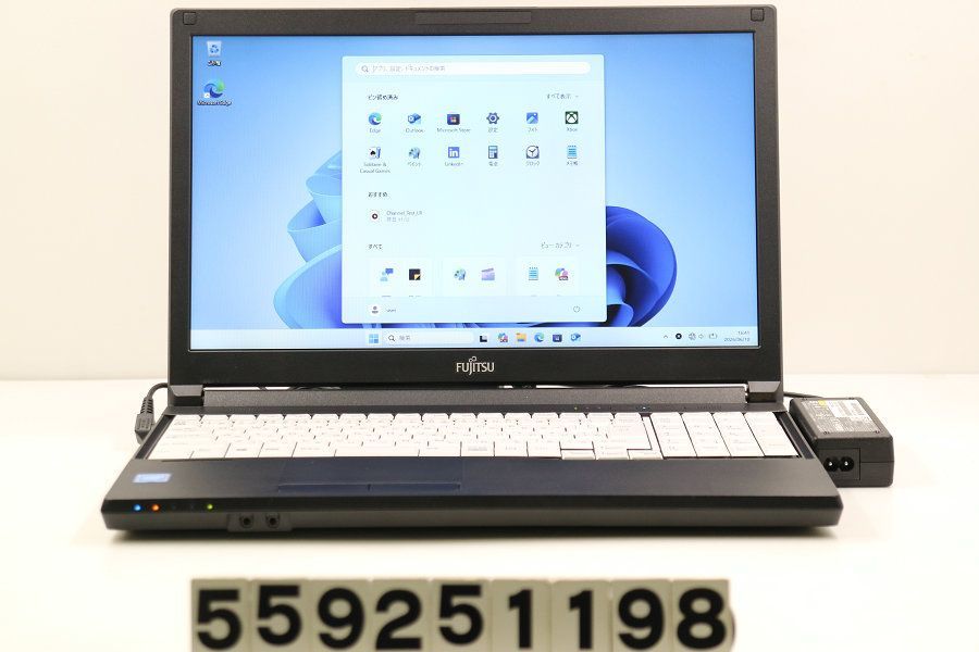 富士通 LIFEBOOK A579/B Celeron 4205U 1.8GHz/8GB/128GB(SSD)/15.6W/FWXGA(1366x768)/Win11 【559251198】