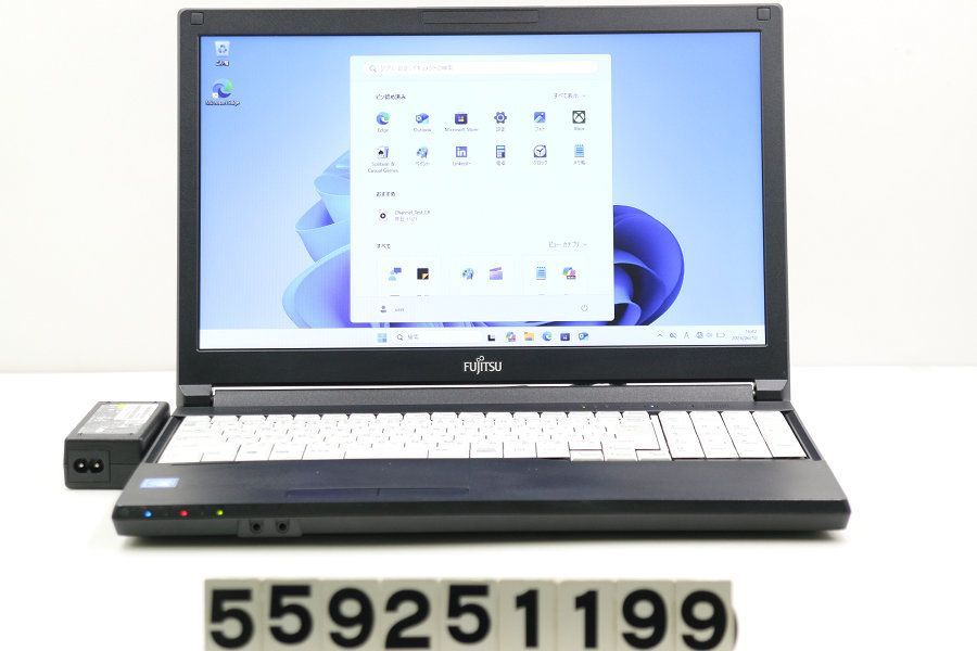 富士通 LIFEBOOK A579/B Celeron 4205U 1.8GHz/8GB/128GB(SSD)/15.6W/FWXGA(1366x768)/Win11 【559251199】