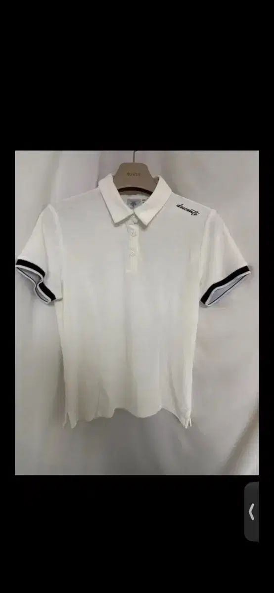 デサント ゴルフ モダール PKカラー 半袖Tシャツ 機能性 ゴルフウェア 白 半袖 カラーTシャツ