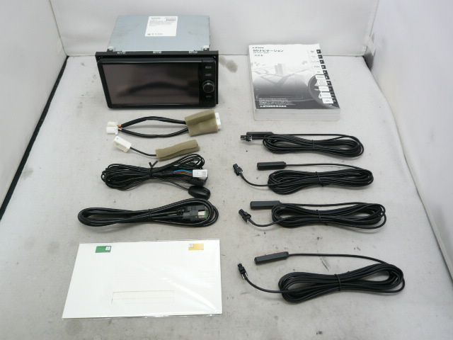 【中古】 トヨタ純正 NSZT-W66T メモリーナビ 地デジ/フルセグ/DVD/CD/SDカード/iPhone/USB/HDMI/ブルートゥース/MP3/WMA