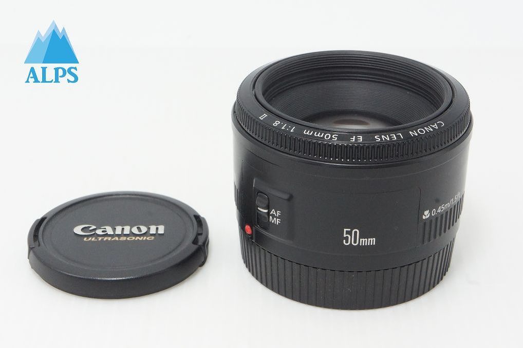 Canon キヤノン EF 50mm F1.8 II フルサイズ 単焦点レンズ 260610m