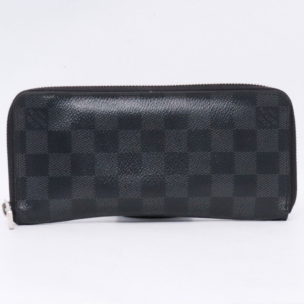 LOUIS VUITTON モノグラム エクリプス ジッピーウォレット ヴェルティカル ブラック N63095