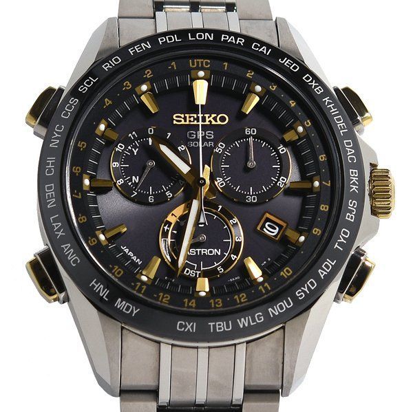箱保付 美品 SEIKO セイコー ASTRON アストロン SBXB007 8X82-0AB0-1 ソーラーGPS メンズ