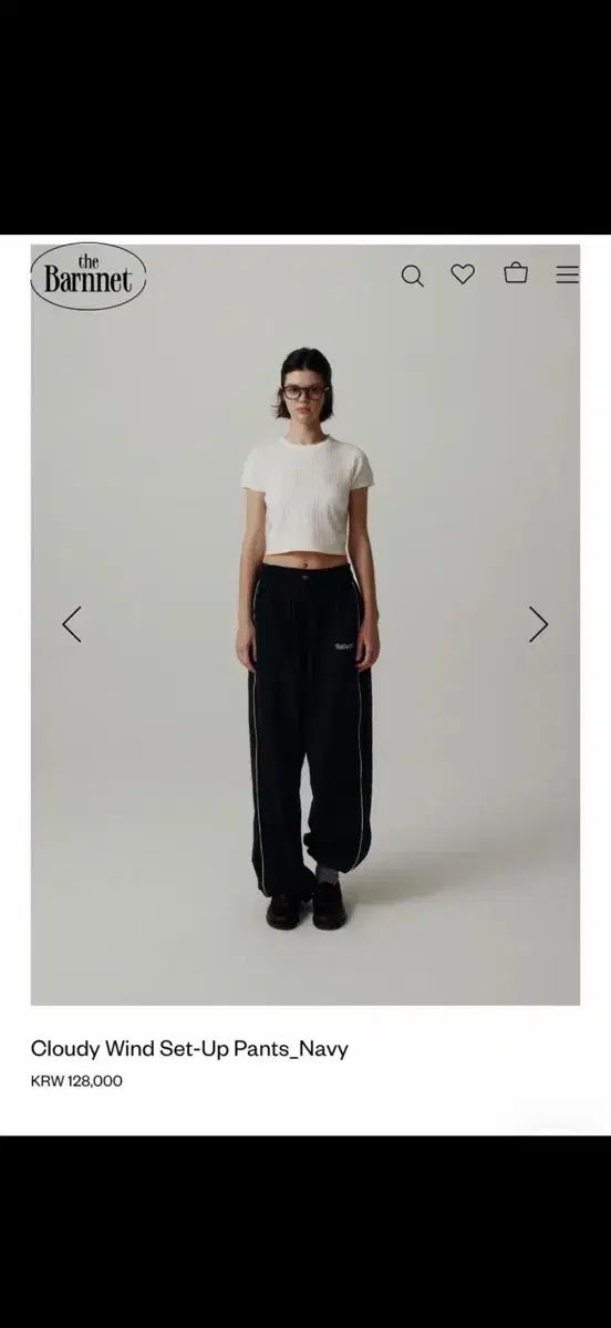 ザ・バーネット クラウディ ウッディ WIND AND WISH パンツ ネイビー Cloudy Wind Pants